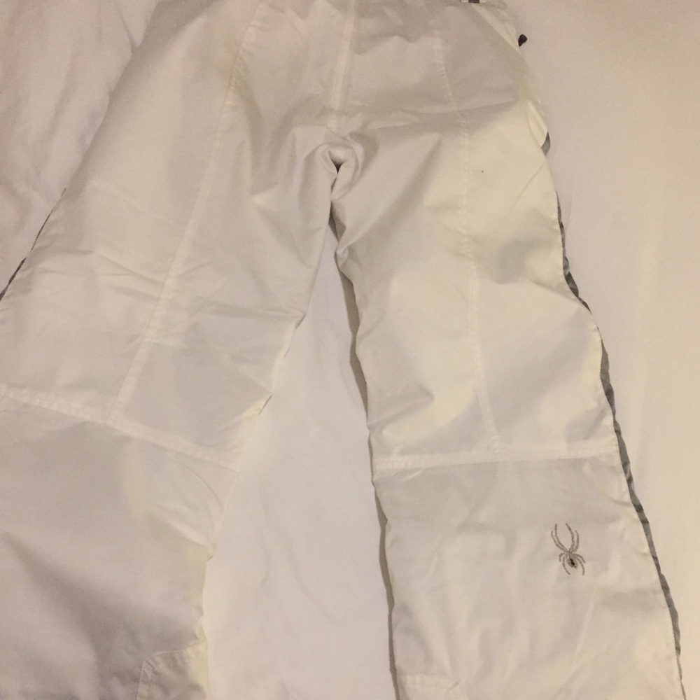 Spyder ski pants for women - white , waterproof